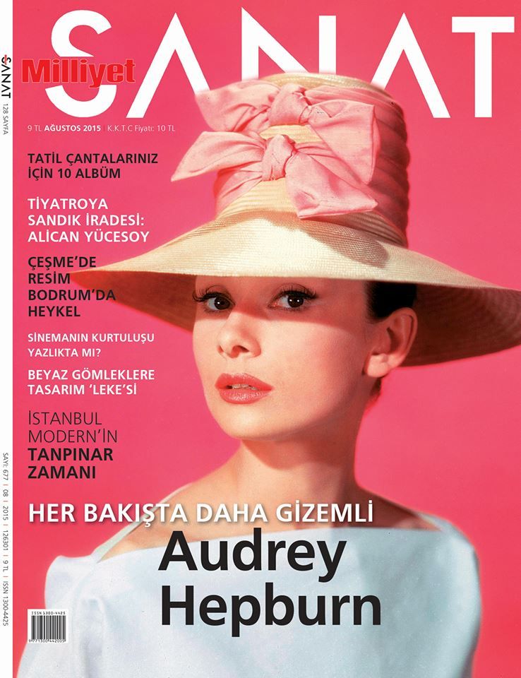 MILLIYET SANAT DERGISI magazine side cover Issue 677  August 2015