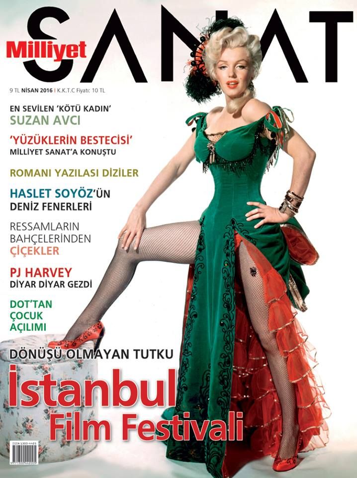 MILLIYET SANAT DERGISI magazine side cover Issue 685  April 2016