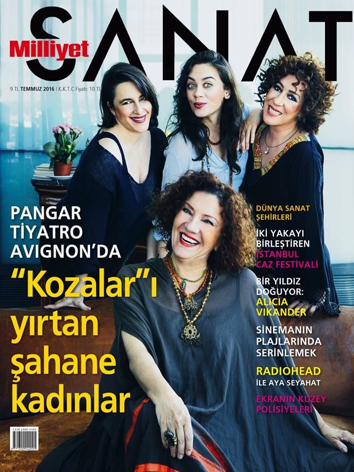 MILLIYET SANAT DERGISI magazine side cover Issue 688  July 2016