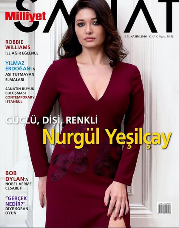 MILLIYET SANAT DERGISI magazine side cover Issue 692  November 2016