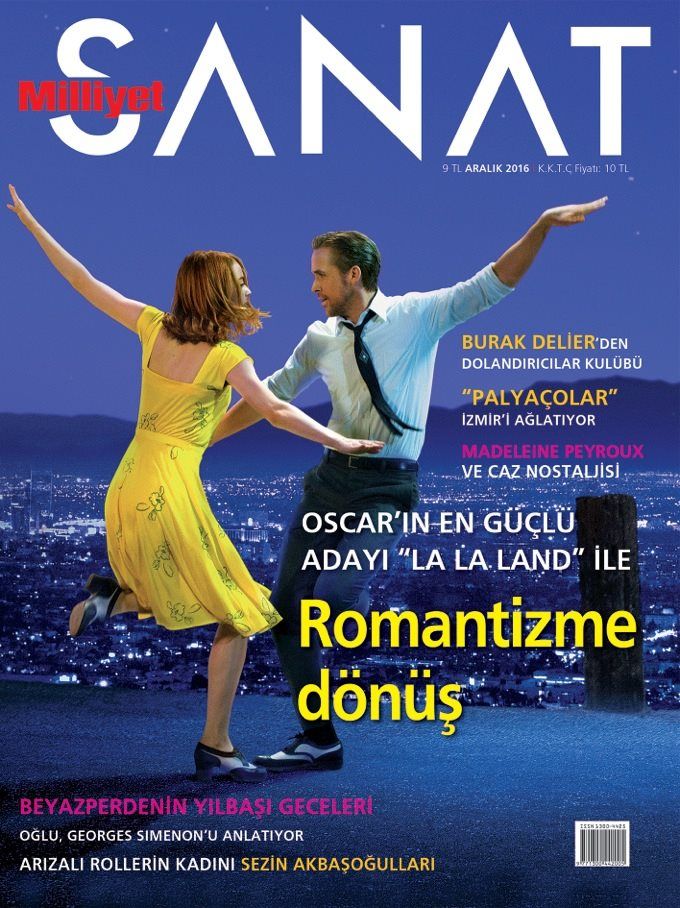 MILLIYET SANAT DERGISI magazine side cover Issue 693  December 2016