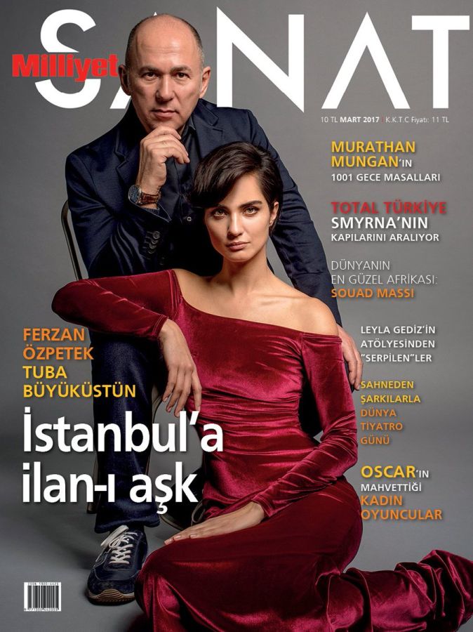 MILLIYET SANAT DERGISI magazine side cover Issue 696  March 2017
