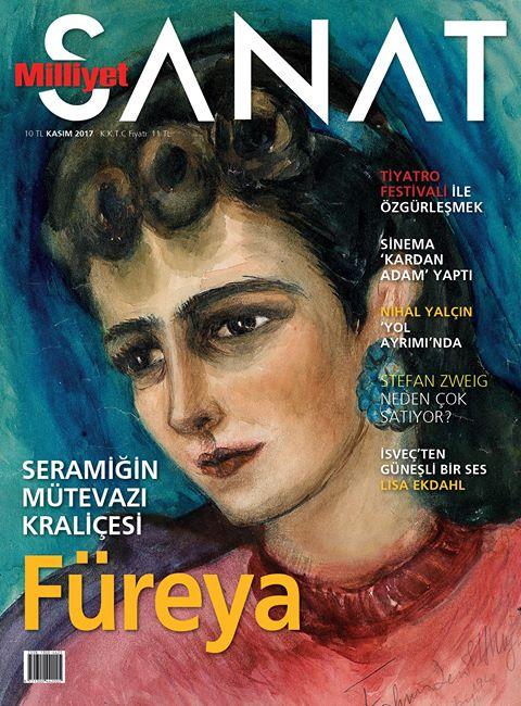 MILLIYET SANAT DERGISI magazine side cover Issue 704  November 2017