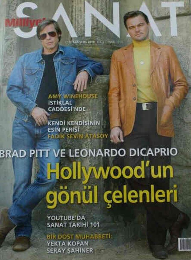MILLIYET SANAT DERGISI magazine side cover Issue 85  August 2019