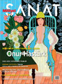 MILLIYET SANAT DERGISI magazine side cover Issue 106  February 2021