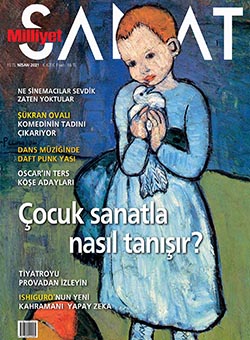 MILLIYET SANAT DERGISI magazine side cover Issue 108  April 2021