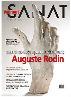MILLIYET SANAT DERGISI magazine side cover Issue 110  June 2021