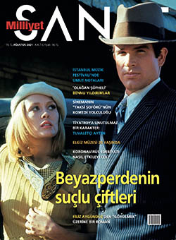 MILLIYET SANAT DERGISI magazine side cover Issue 112  August 2021