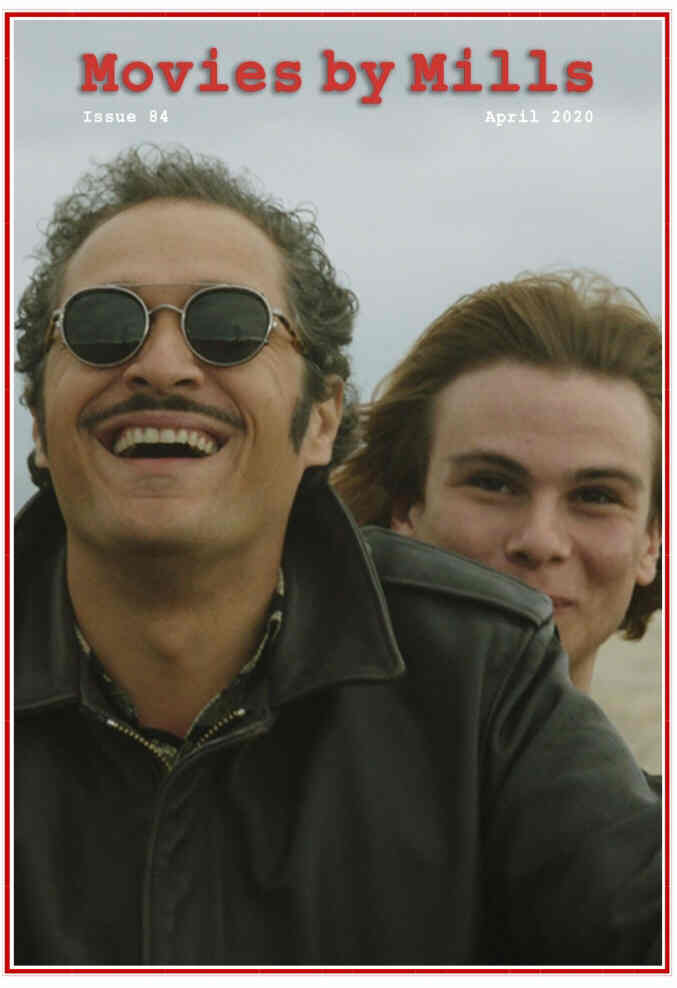 MOVIES BY MILLS magazine side cover Issue 84  April 2020