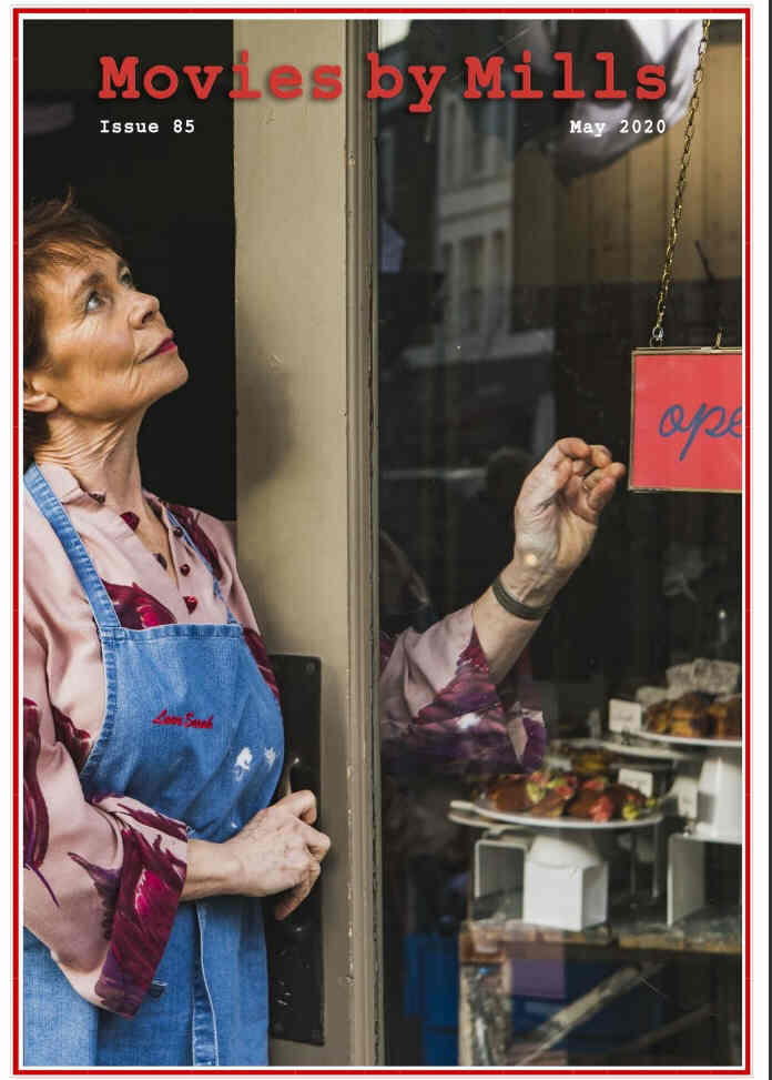 MOVIES BY MILLS magazine side cover Issue 85  May 2020
