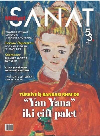 MILLIYET SANAT DERGISI magazine side cover Issue 798  October 2025