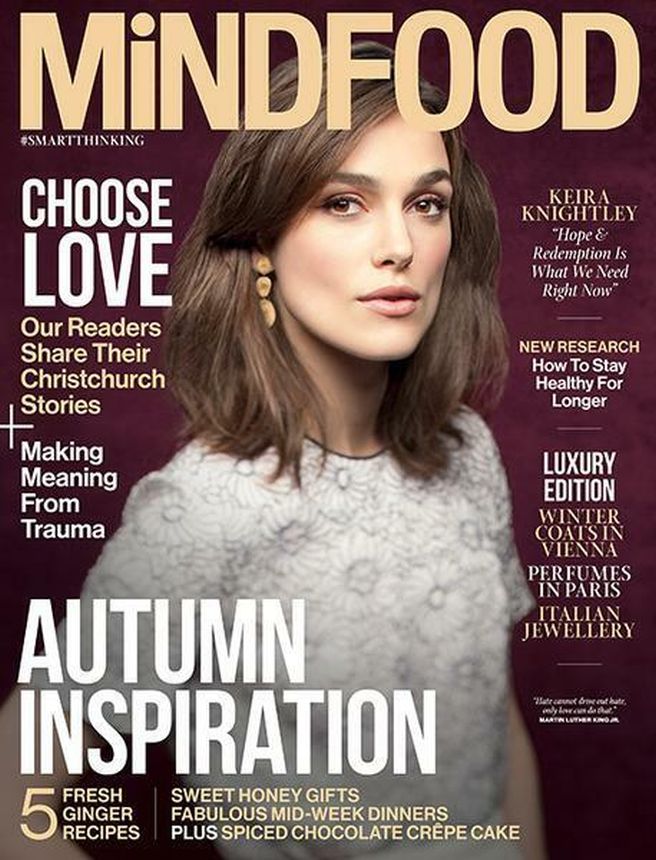 MINDFOOD magazine side cover  May 2019