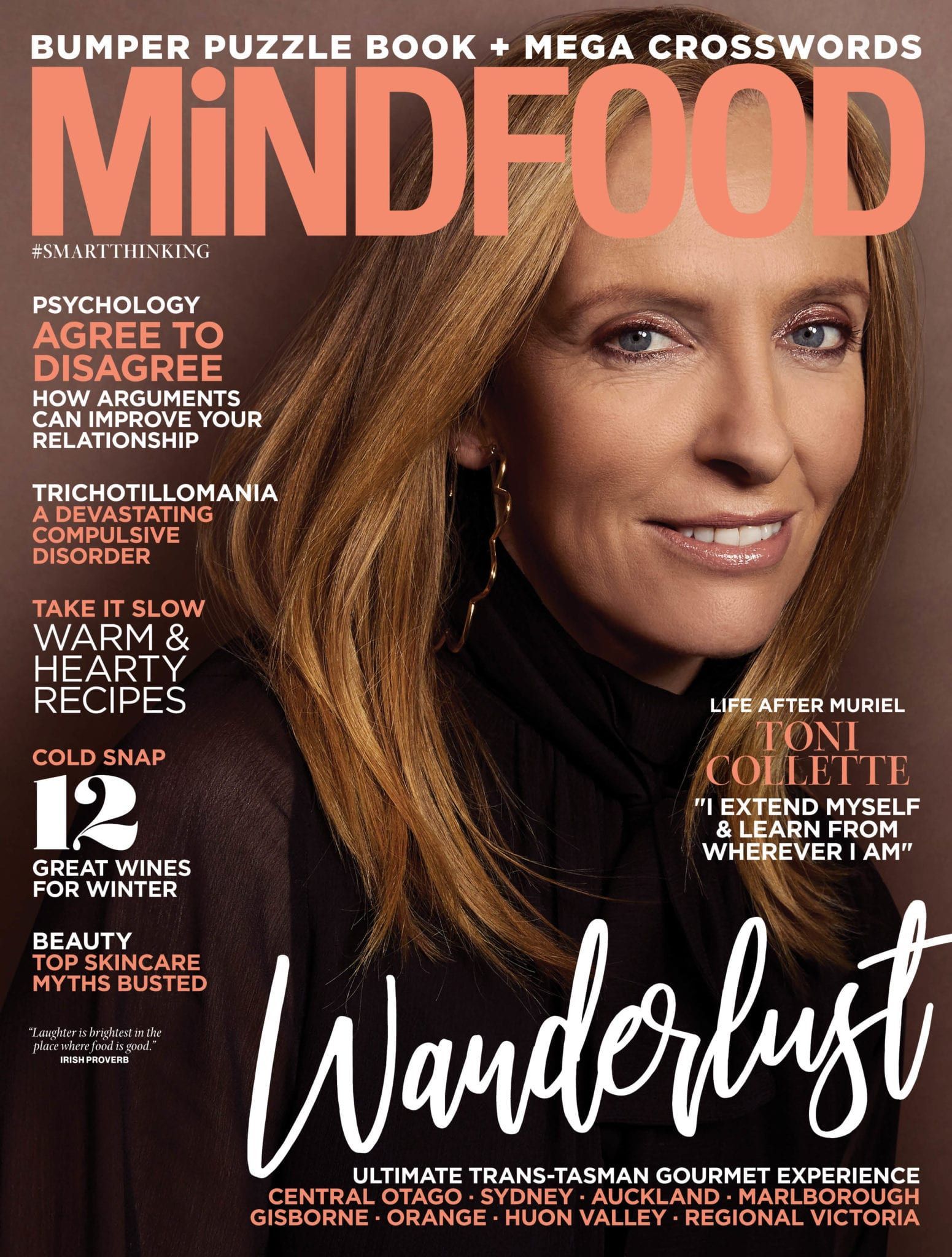 MINDFOOD magazine side cover  July 2021