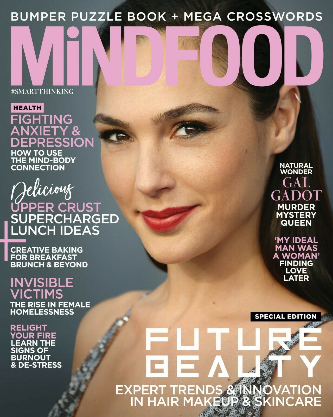 MINDFOOD magazine side cover  March 2022