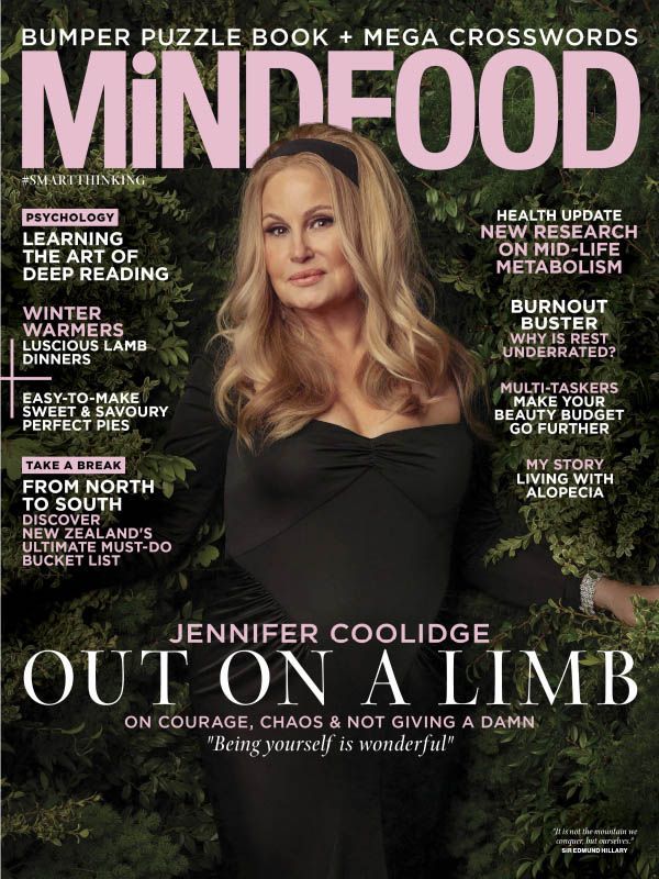 MINDFOOD magazine side cover  June 2023