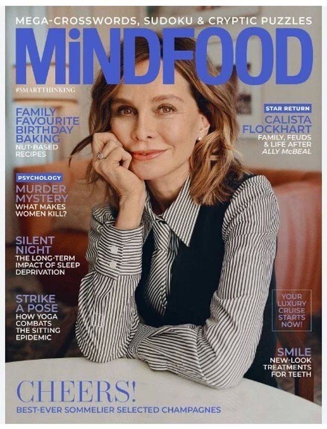 MINDFOOD magazine side cover  April 2024