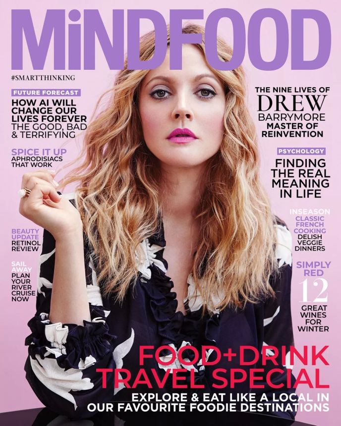 MINDFOOD magazine side cover  July 2024