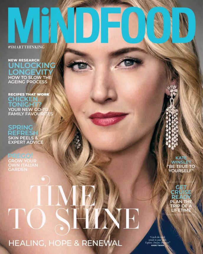 MINDFOOD magazine side cover  October 2024