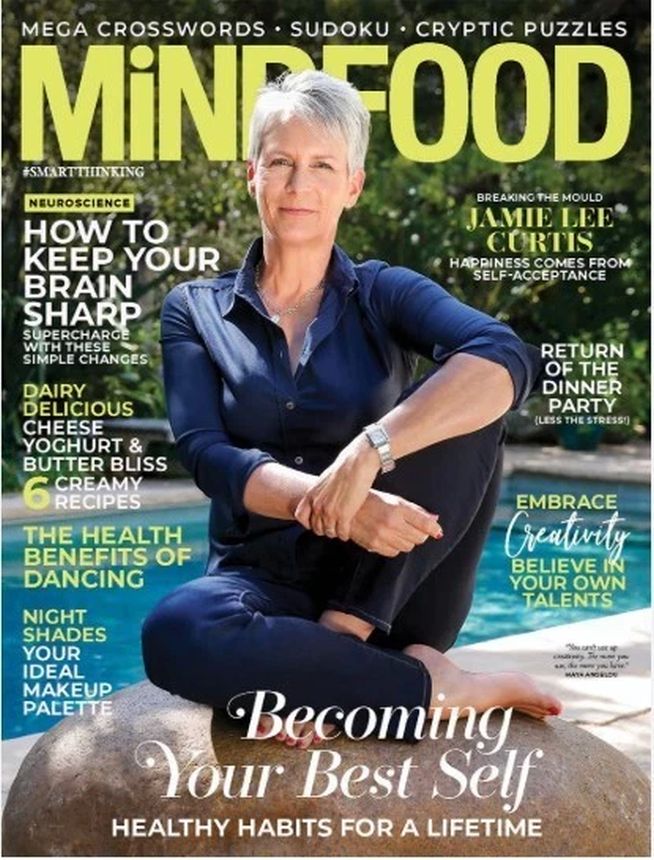 MINDFOOD magazine side cover  May 2025