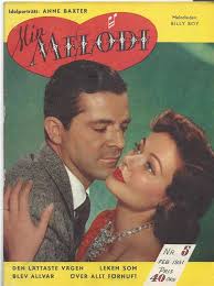 MIN MELODI magazine side cover Issue 5  1951
