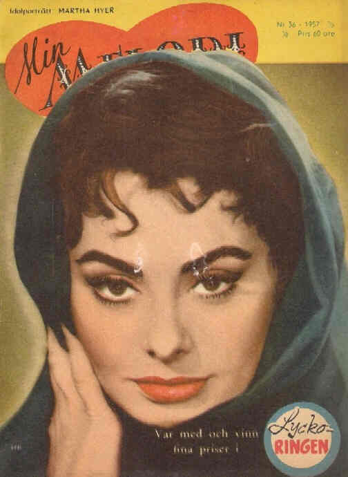 MIN MELODI magazine side cover Issue 36 3 September 1957
