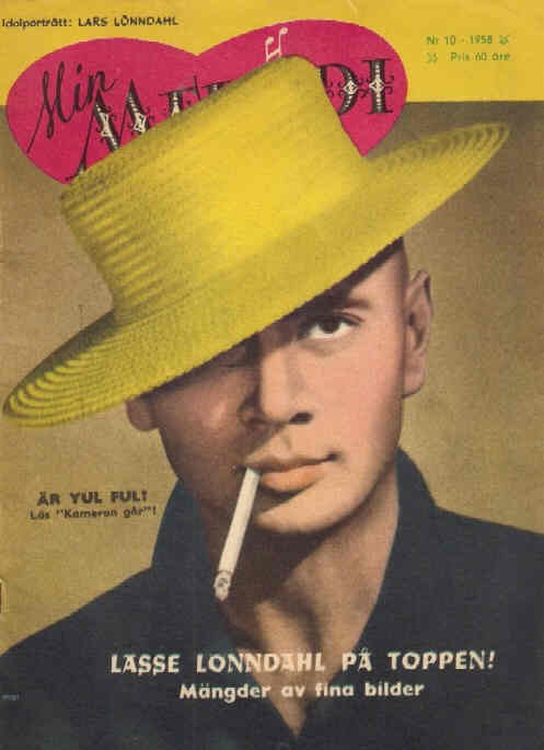 MIN MELODI magazine side cover Issue 10 9 March 1958