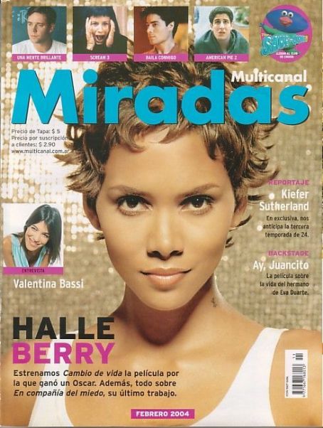MIRADAS magazine side cover February 2004