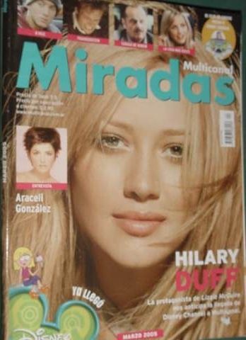 MIRADAS magazine side cover March 2005