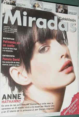 MIRADAS magazine side cover October 2007