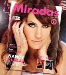 MIRADAS magazine side cover April 2008