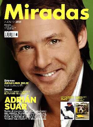 MIRADAS magazine side cover August 2008
