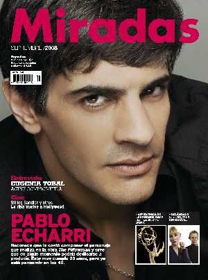 MIRADAS magazine side cover September 2008