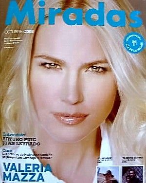 MIRADAS magazine side cover October 2008