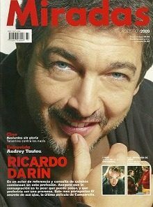 MIRADAS magazine side cover July 2009