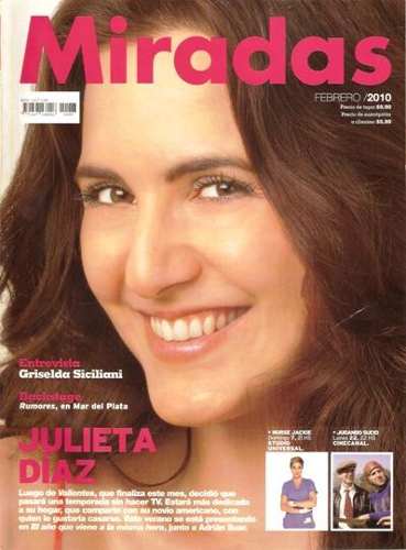 MIRADAS magazine side cover February 2010