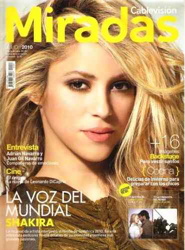 MIRADAS magazine side cover July 2010