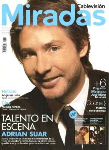 MIRADAS magazine side cover August 2010