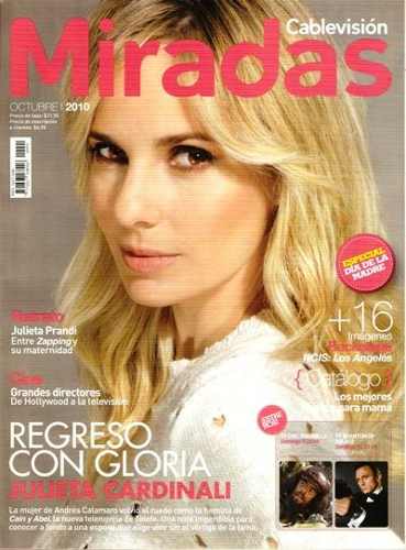 MIRADAS magazine side cover October 2010
