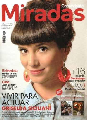 MIRADAS magazine side cover December 2010