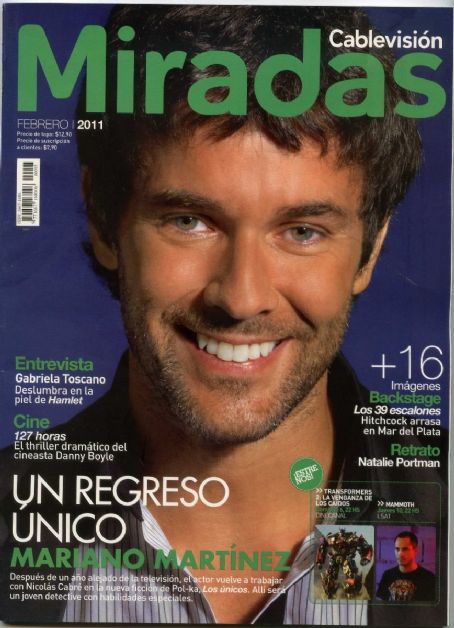 MIRADAS magazine side cover February 2011
