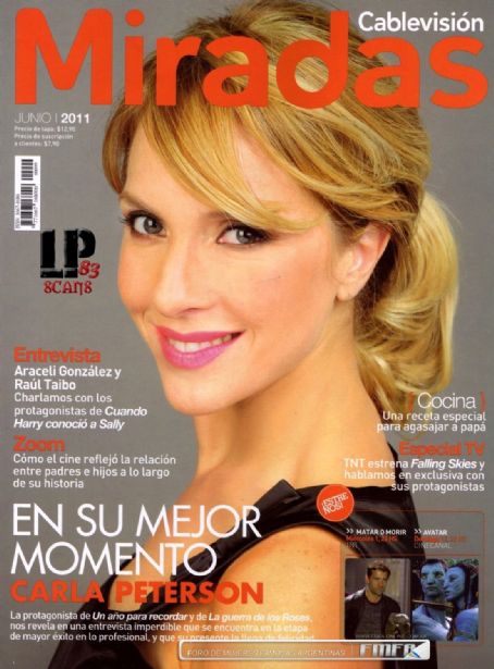 MIRADAS magazine side cover June 2011