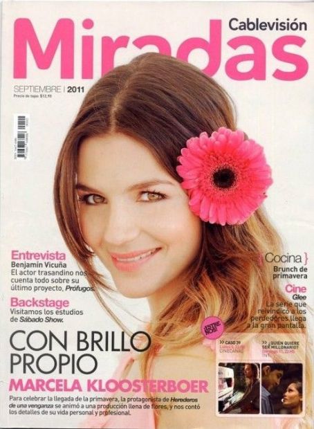 MIRADAS magazine side cover September 2011