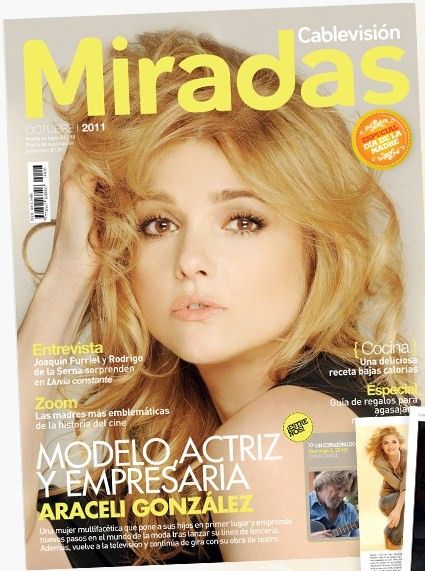 MIRADAS magazine side cover October 2011