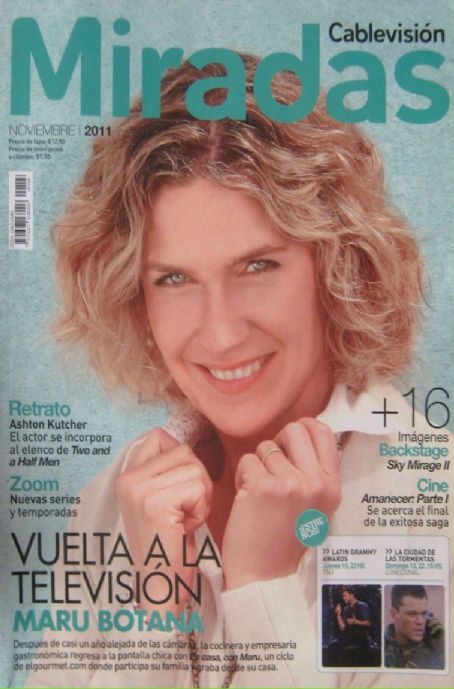 MIRADAS magazine side cover November 2011