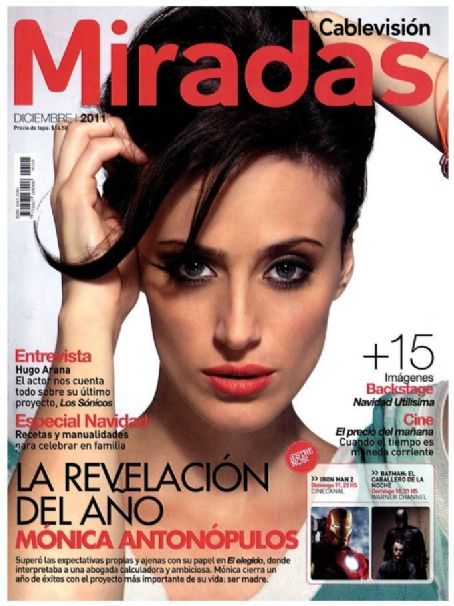 MIRADAS magazine side cover December 2011