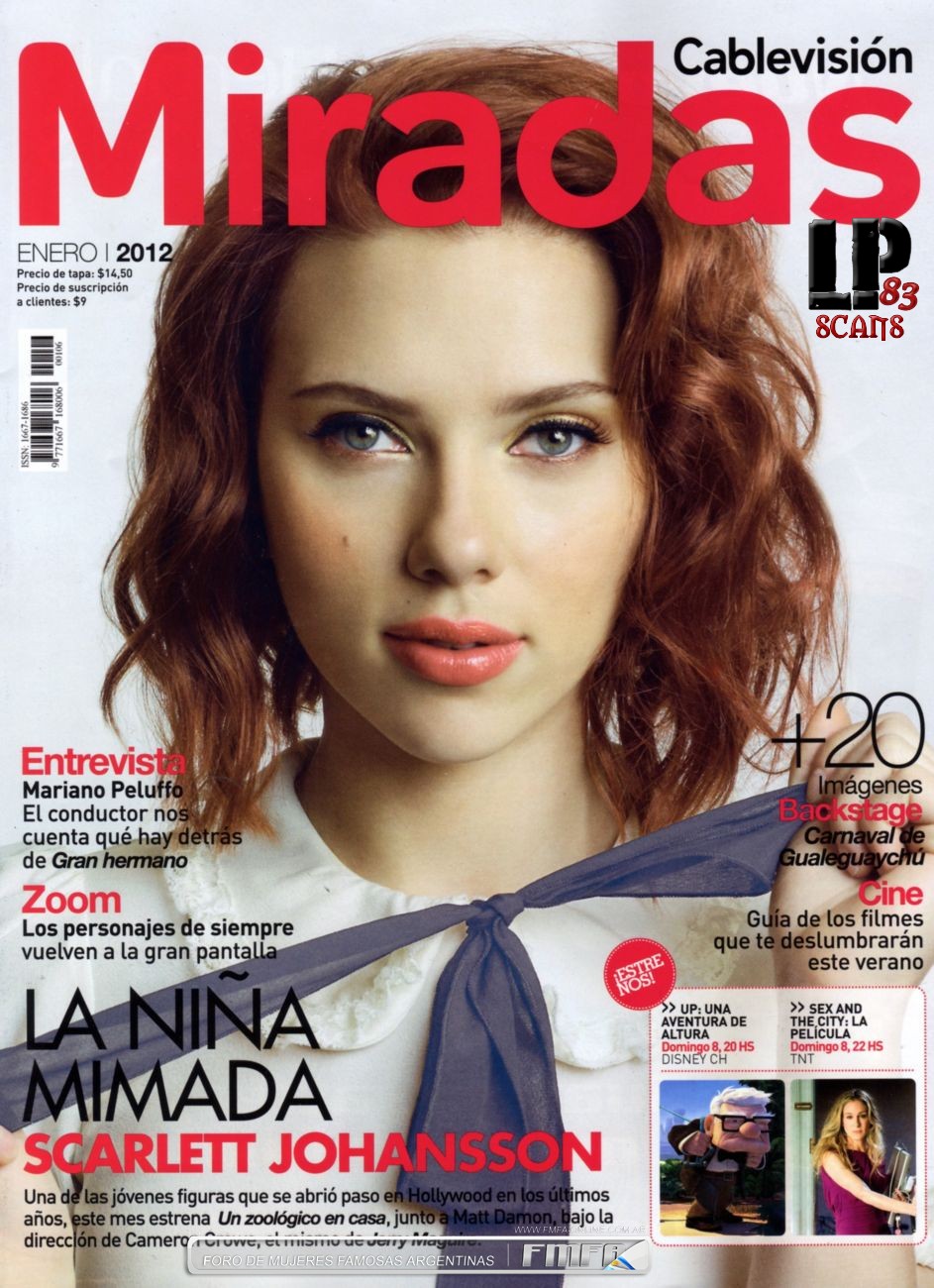 MIRADAS magazine side cover January 2012