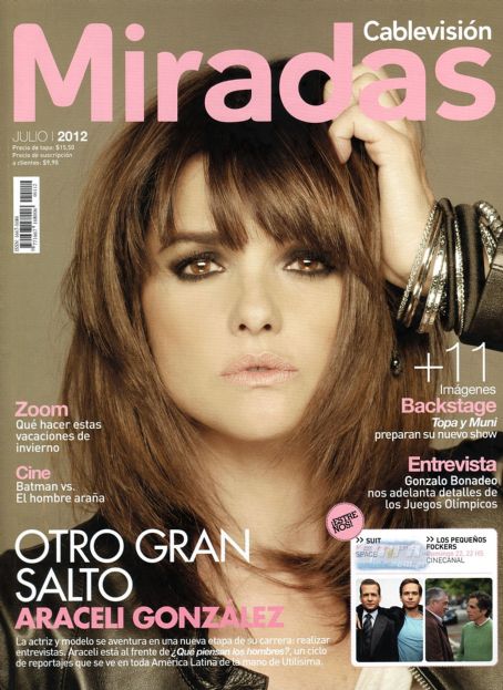 MIRADAS magazine side cover July 2012
