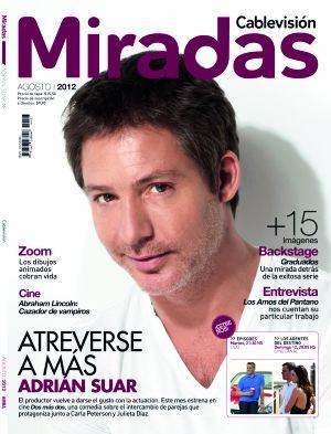 MIRADAS magazine side cover August 2012