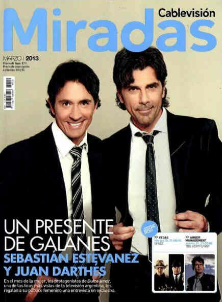MIRADAS magazine side cover March 2013