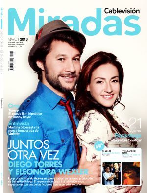 MIRADAS magazine side cover May 2013